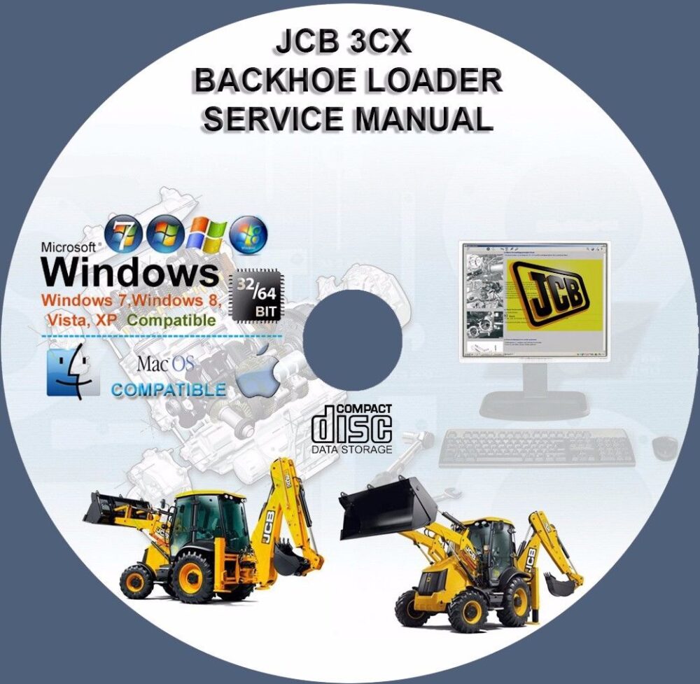 JCB 214 3CX 1400B Backhoe Loader Service Repair Manual