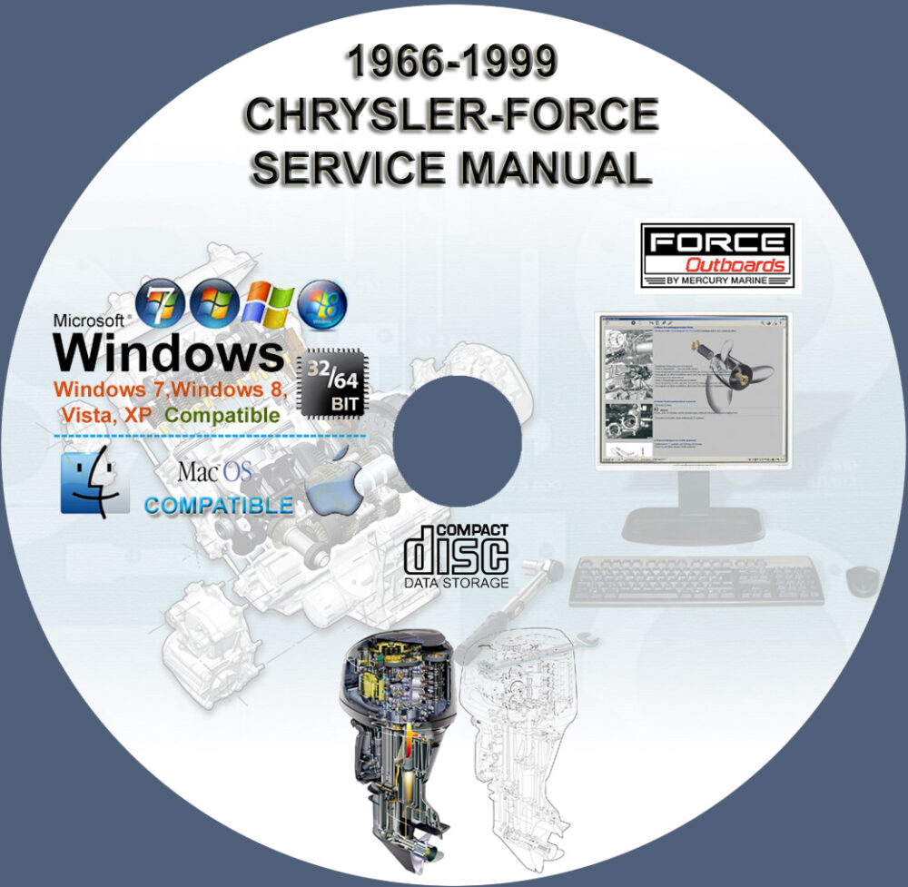 Chrysler Force Outboard 1966 - 1999 Service Repair Manual