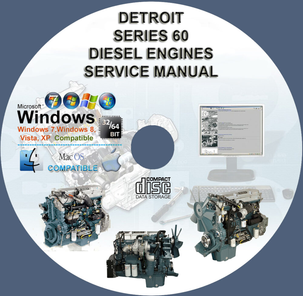 Detroit Diesel Series 60 Diesel / Natural Gas Engine Service Repair Manual 6SE483