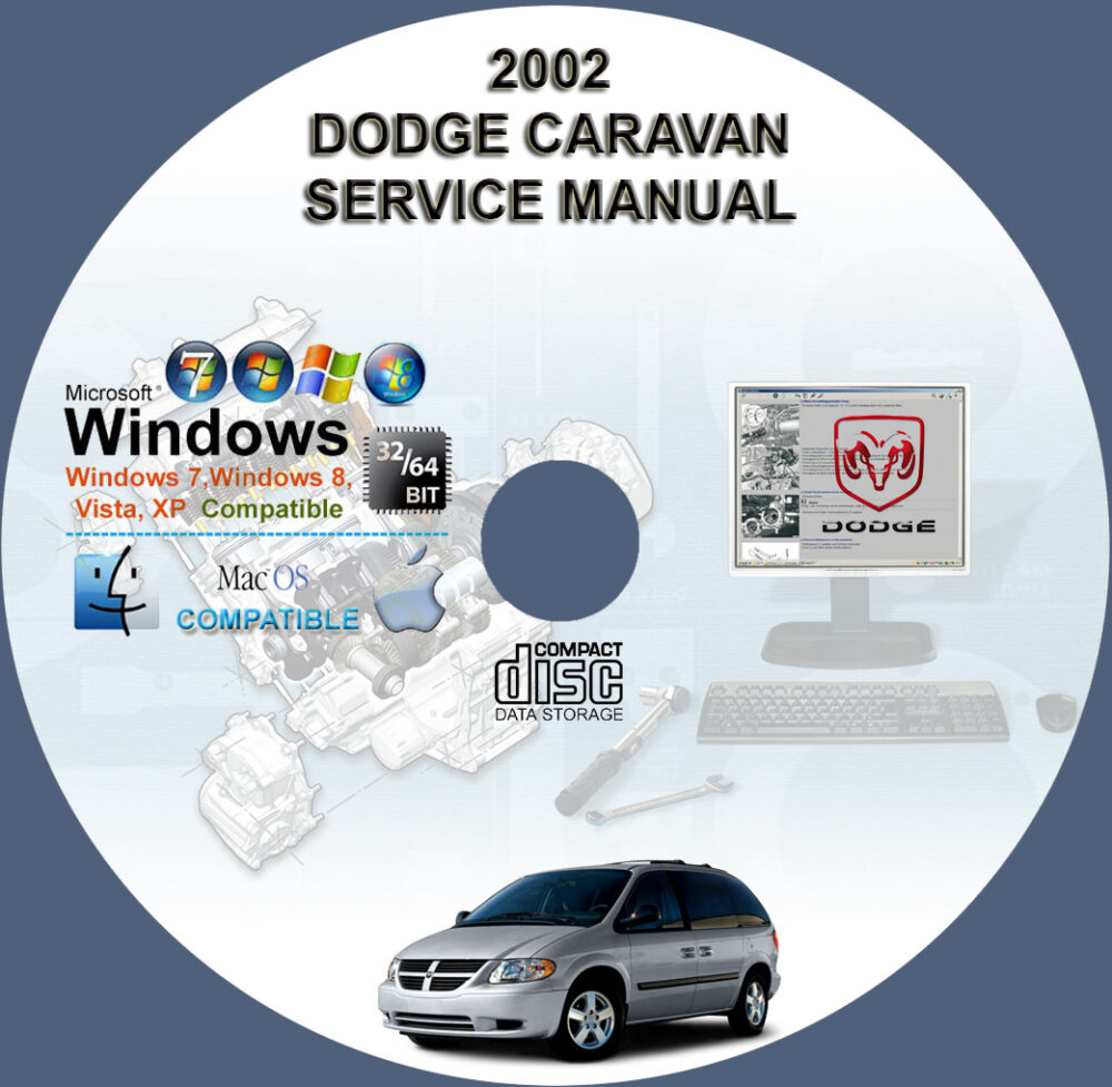 DODGE CARAVAN , VOYAGER 2002 RS / RG TOWN AND COUNTRY SERVICE REPAIR MANUAL