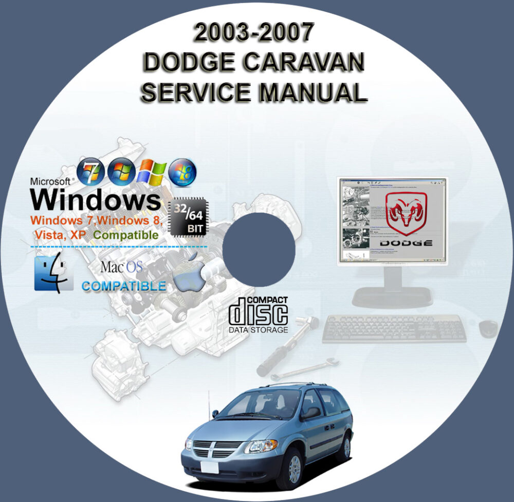 Dodge Caravan 2003 2004 2005 2006 2007 Service Repair Manual