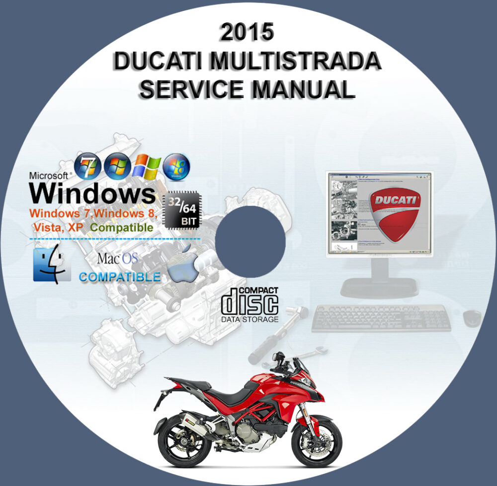 Ducati Multistrada 1200 1200S 2015 Service Repair Manual