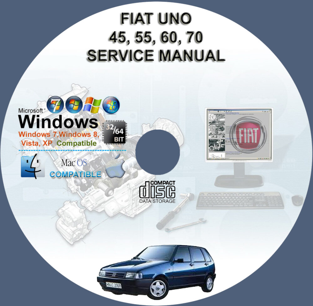 Fiat Uno 45 55 60 70 1.1 and 1.4 Service and Repair Manual