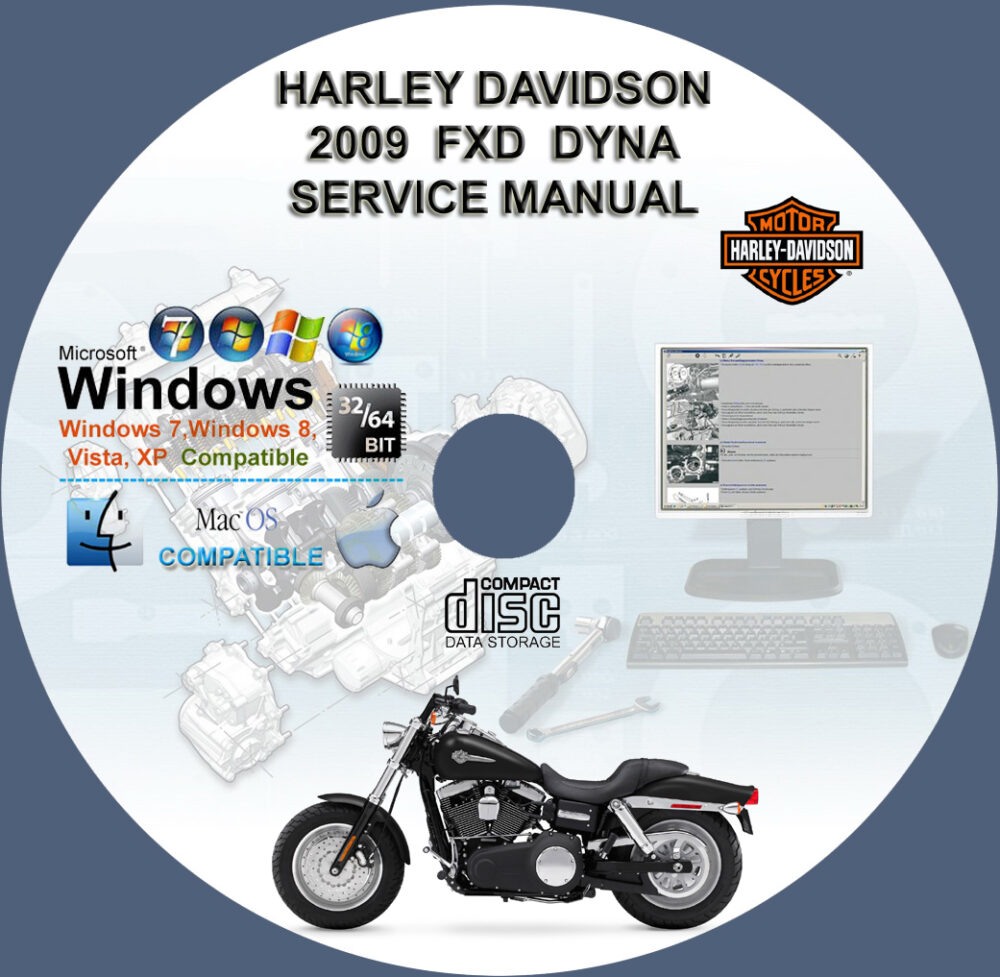 Harley Davidson FXD DYNA 2009 Service Repair Workshop Manual