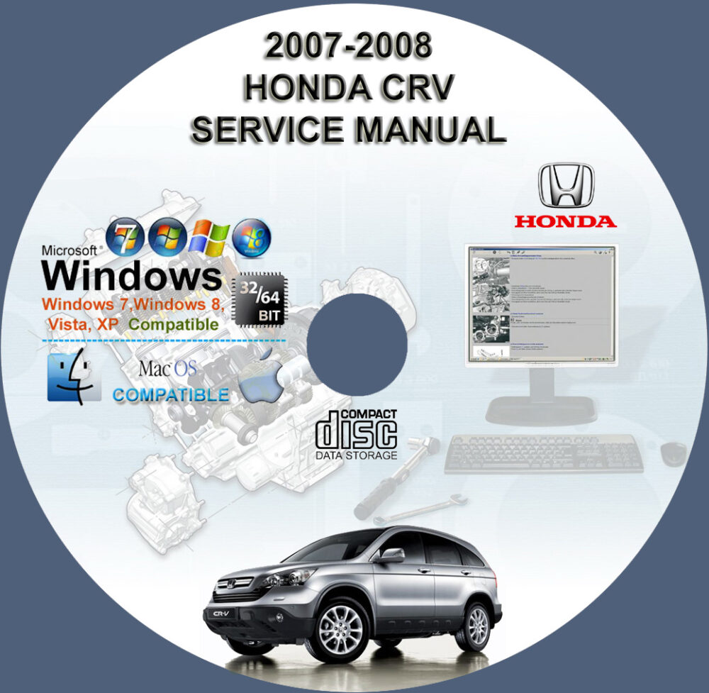 Honda CRV 2007 2008 Service Repair Manual