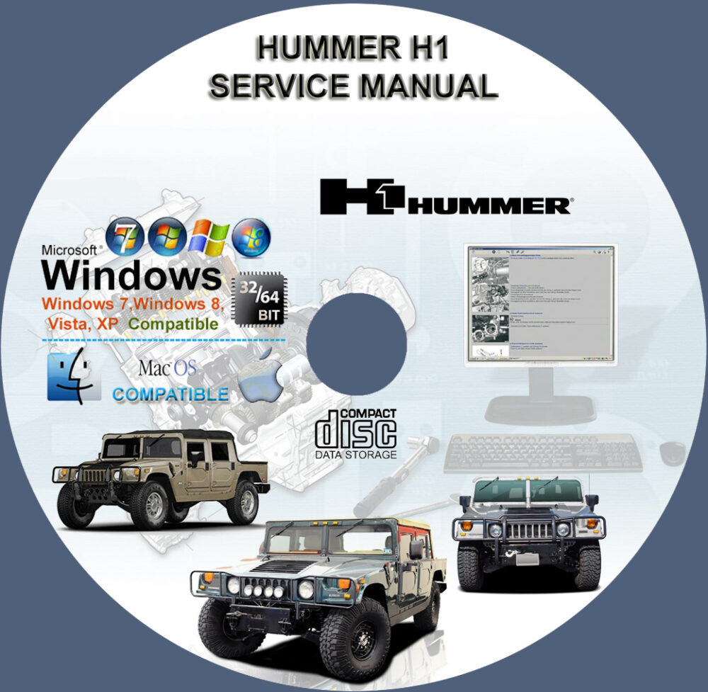 Hummer H1 2000 Service Repair Manual + Parts Catalog