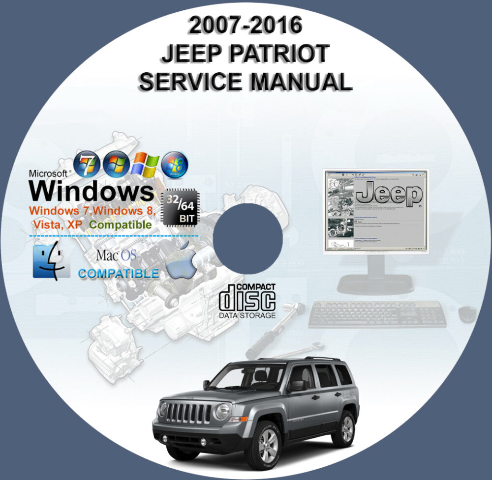 Jeep Patriot 2007 2008 2009 2010 2011 2012 2013 2014 2015 2016 Factory Service Repair Manual