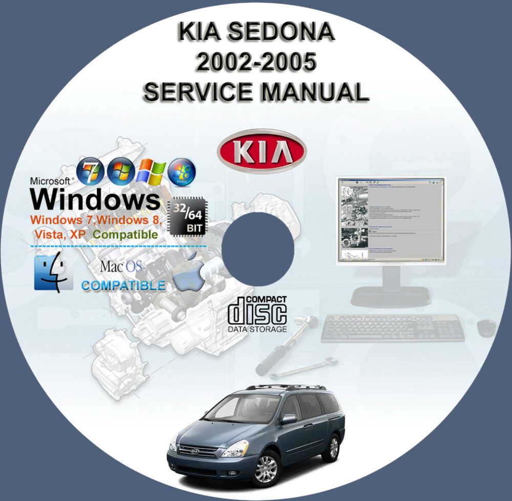 Kia Sedona 2002 2003 2004 2005 Service Repair Manual