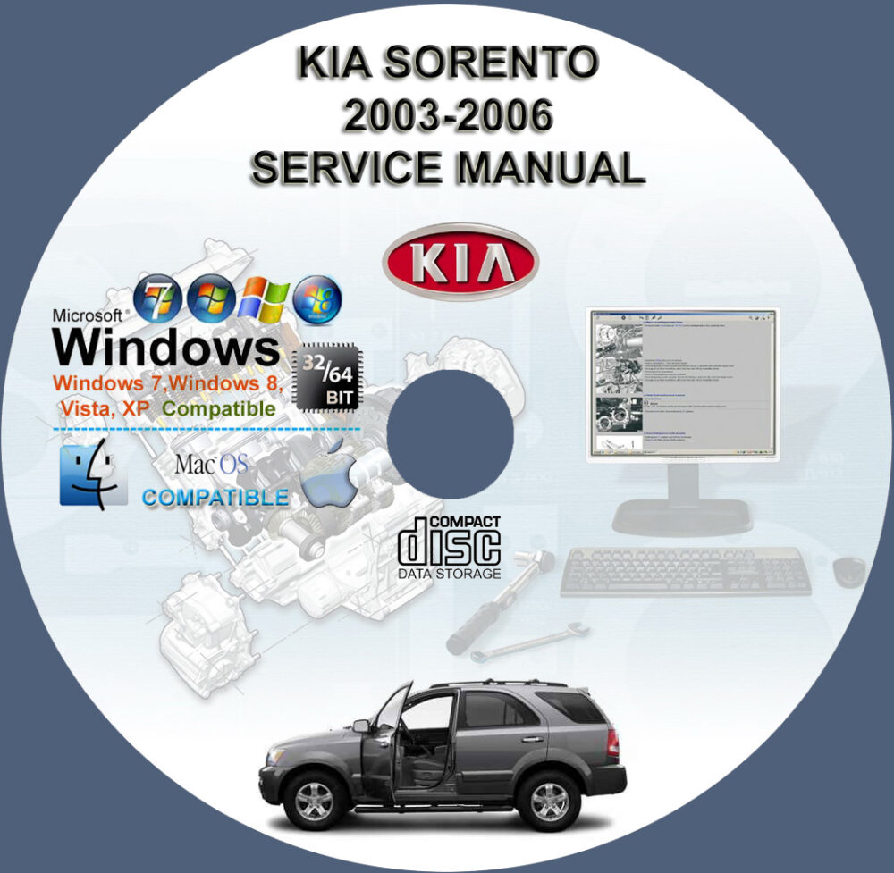 Kia Sorento 2003 2004 2005 2006 Service Repair Manual