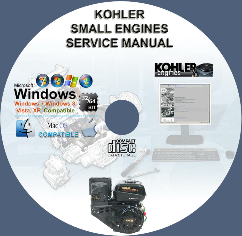 Kohler Small Engines Service Repair Manuals Command Pro CS Series 4-12 HP Horizontal Crank Engines