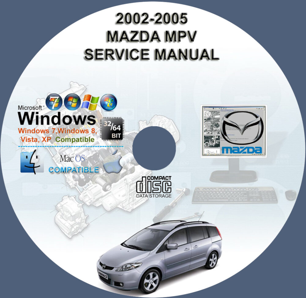 MAZDA MPV 2002 2003 2004 2005 SERVICE REPAIR MANUAL