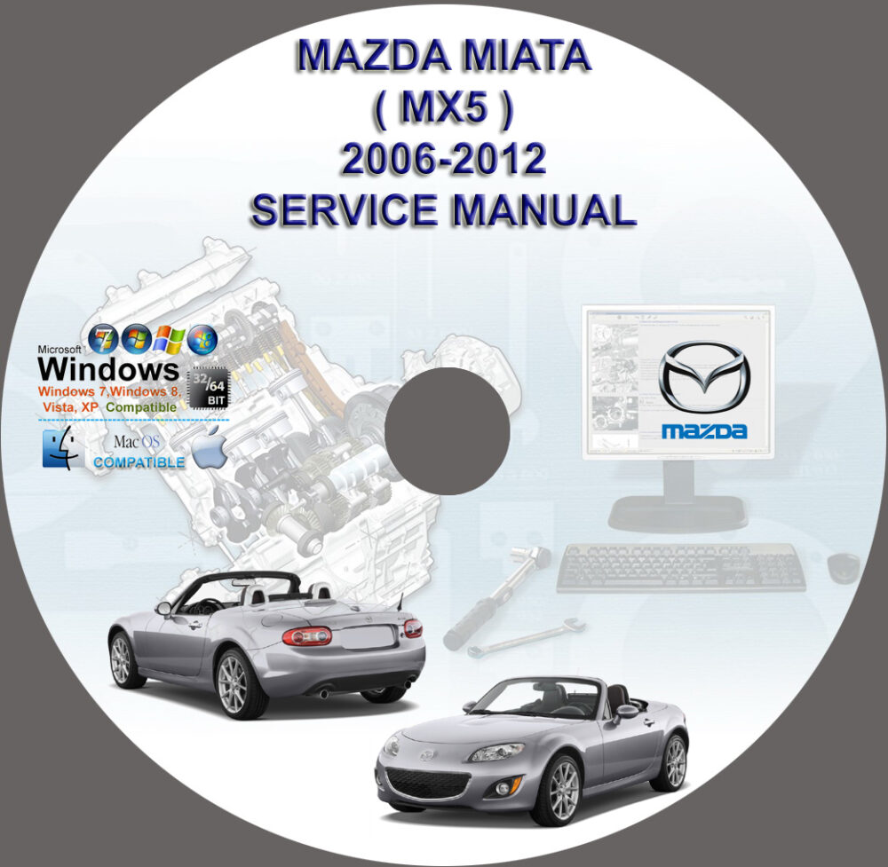 Mazda Miata MX-5 2006 2007 2008 2009 2010 2011 2012 Service Repair Manual