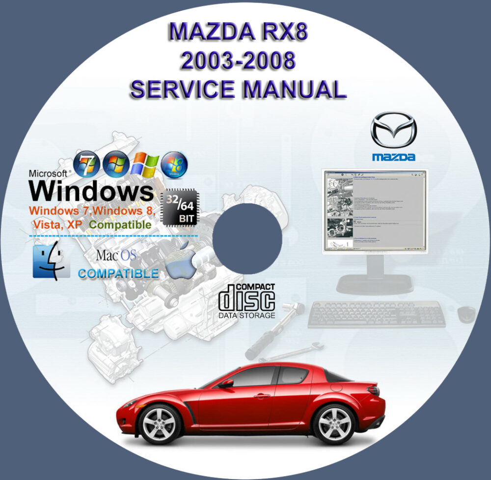 MAZDA RX8 SERVICE REPAIR MANUAL 2003 2004 2005 2006 2007 2008