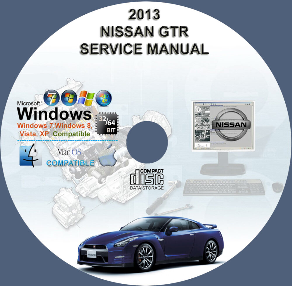 NISSAN GTR R35 SERIES 2013 2014 FACTORY SERVICE REPAIR MANUAL