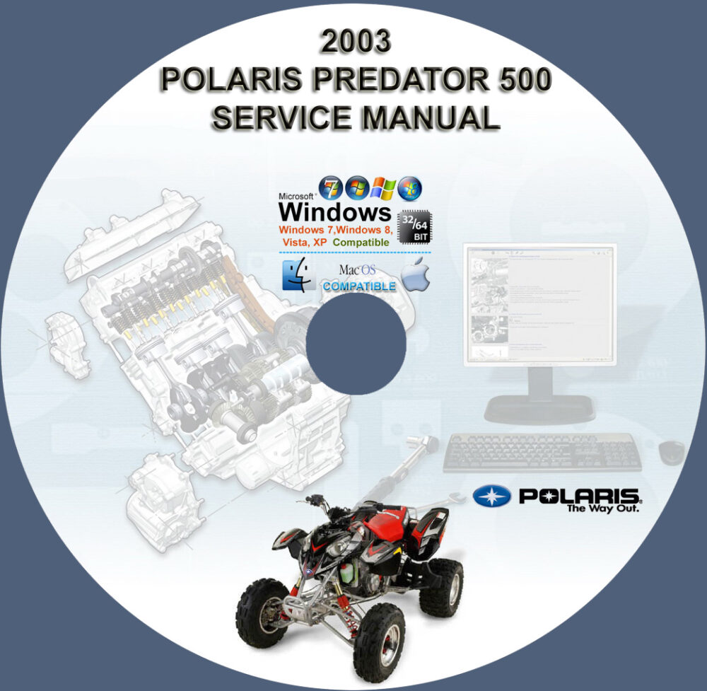 POLARIS PREDATOR ATV 500 2003 SERVICE REPAIR MANUAL