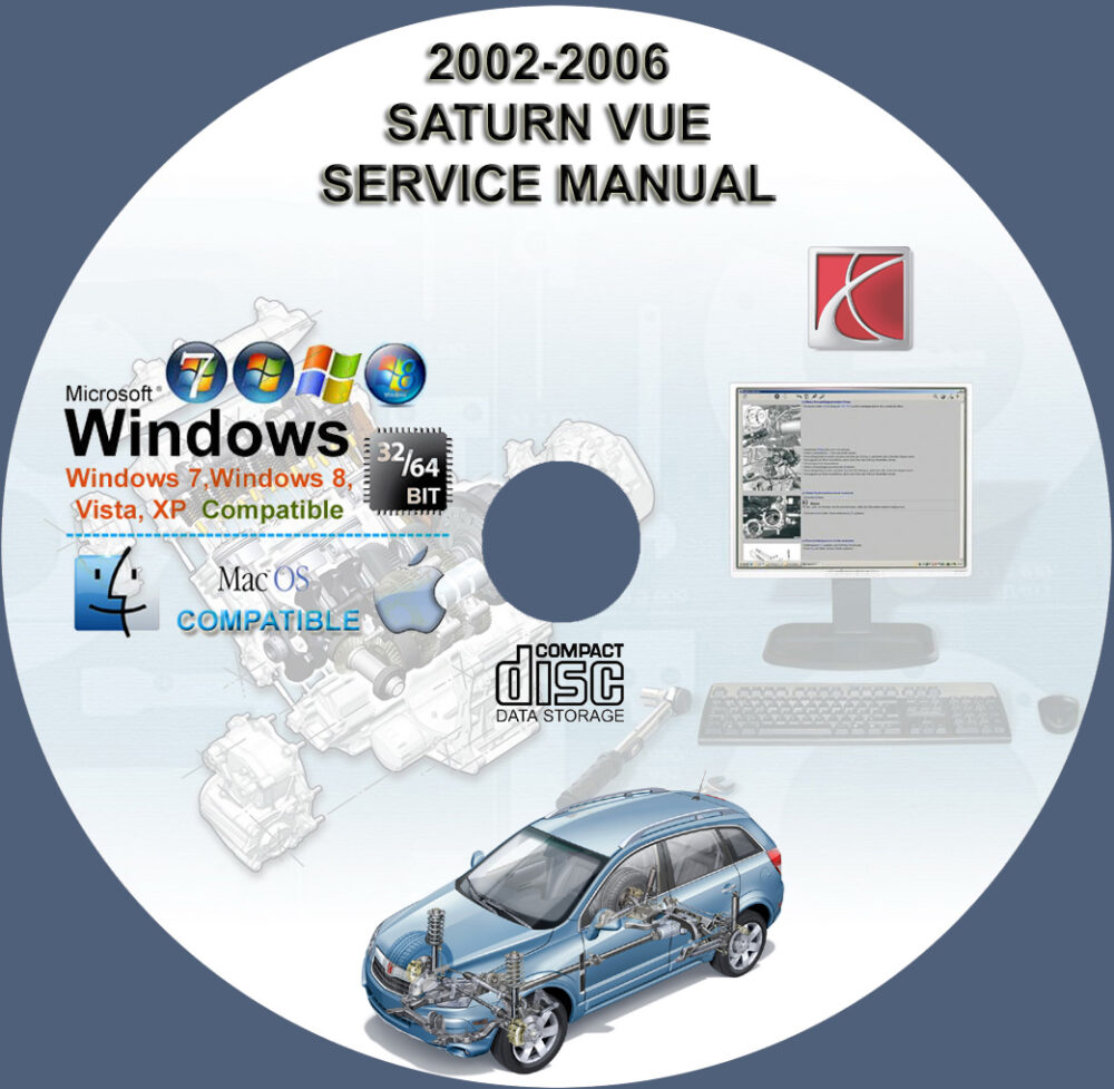 SATURN VUE 2002 2003 2004 2005 2006 Service Repair Manual