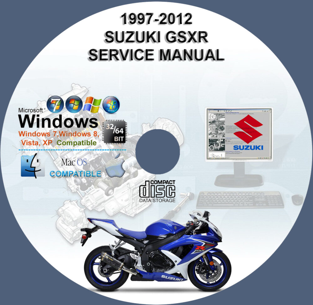 Suzuki GSXR 600 1997-2012 Factory Service Manual