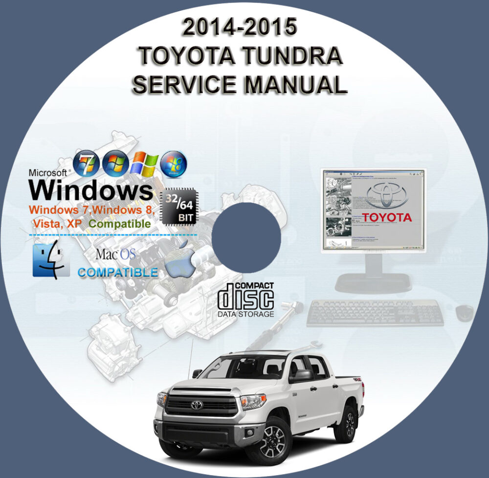 TOYOTA TUNDRA 2014 2015 SREVICE REPAIR MANUAL + WIRING