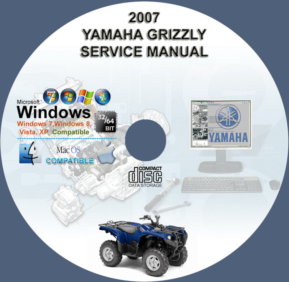 YAMAHA GRIZZLY 700 SERVICE REPAIR MANUAL