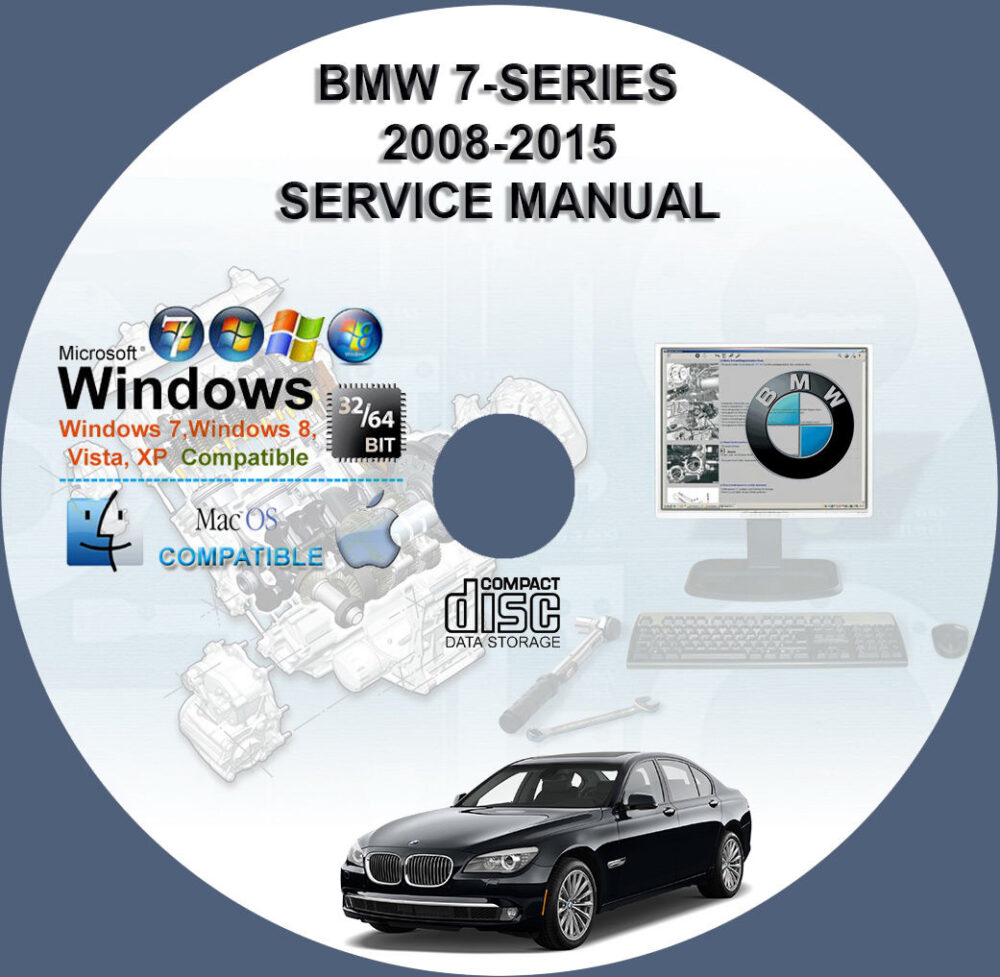 BMW 7 F01 F02 2008-2015 Factory Service Manual