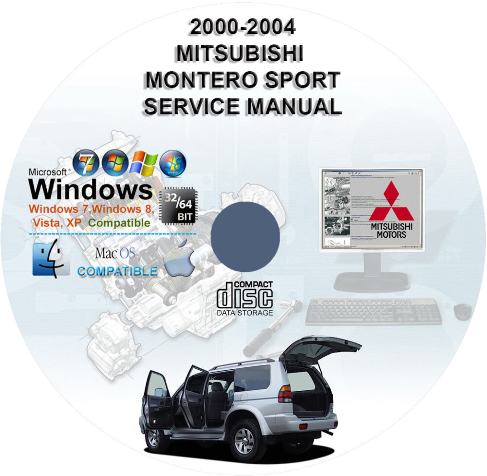 Mitsubishi Montero Sport 2000 - 2004 Service Manual