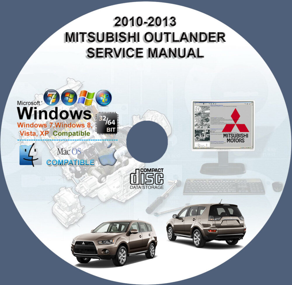 Mitsubishi Outlander 2010 2011 2012 2013 Service Repair Manual