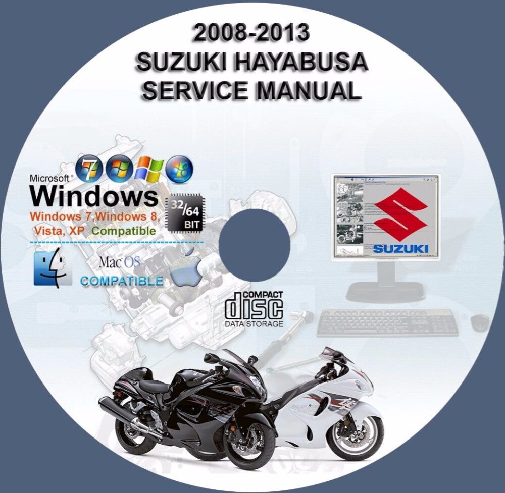 Suzuki Hayabusa GSXR 1300 2008-2013 Service Manual